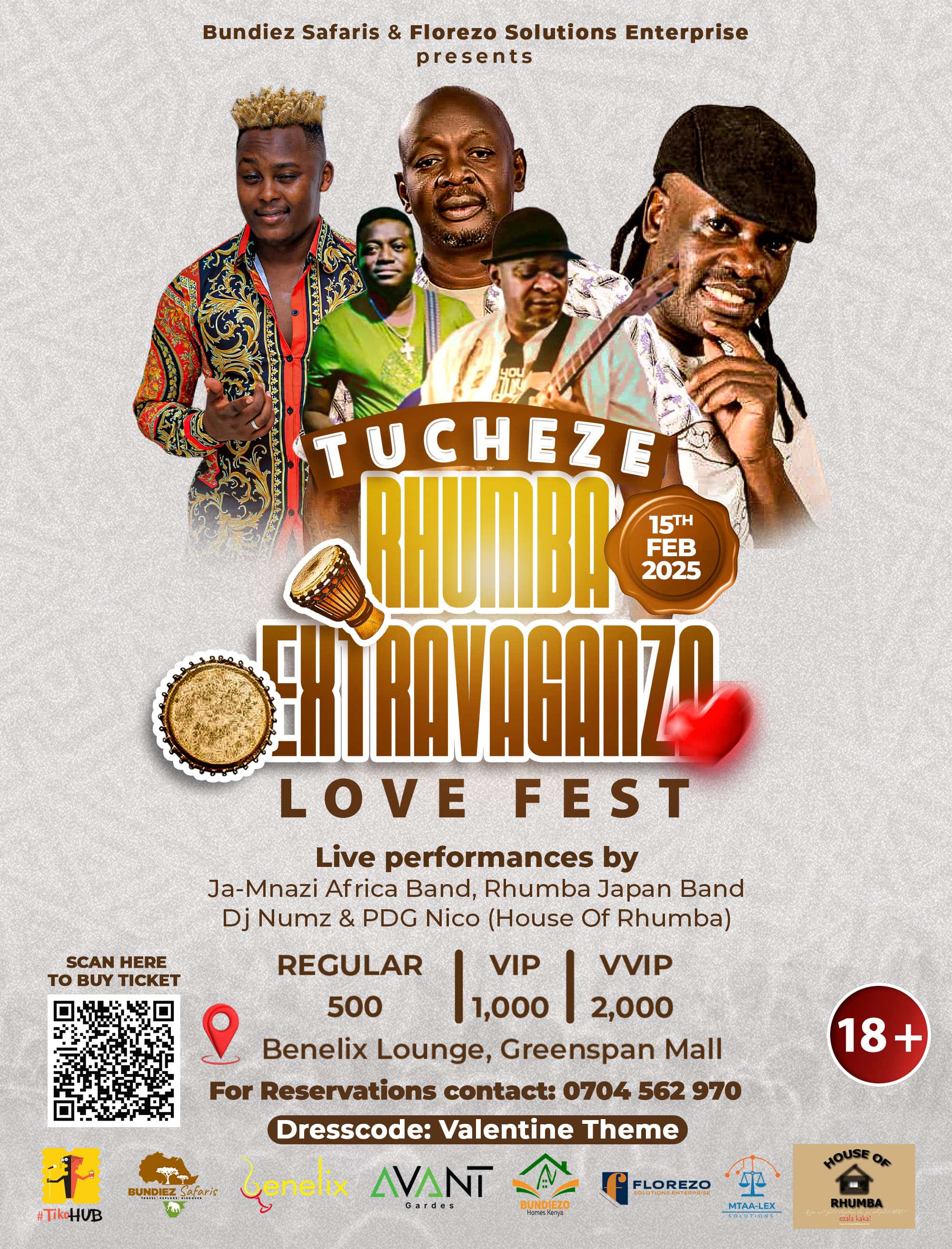 Tucheze Rhumba Extravaganza Love Fest